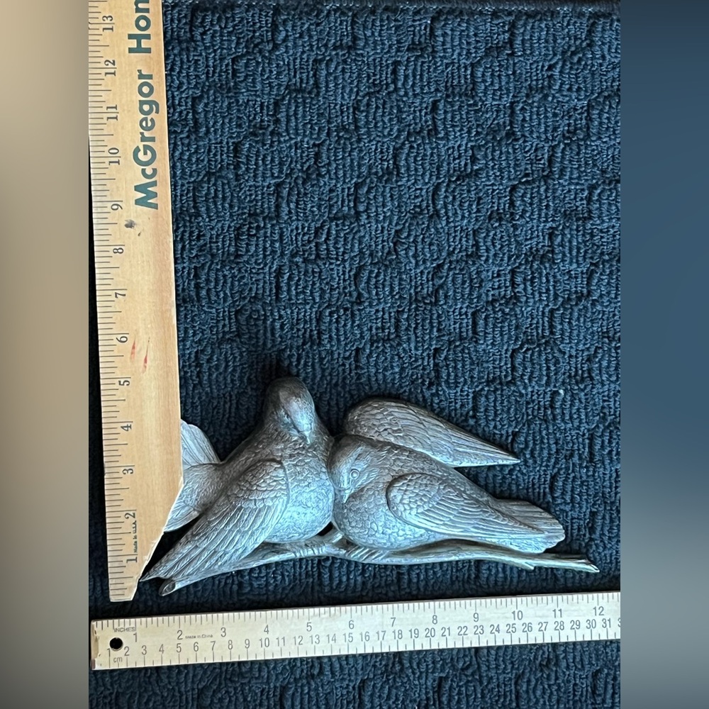 Vintage Burwood Products Dove Wall Decor 3 Piece Set 1977 - Picture 12 of 12